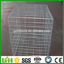 Factory supply galvanized square welded gabion box,welded gabion mesh 50x50mm